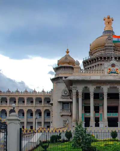 Vidhana Soudha, the Karnataka state legislature, Bengaluru