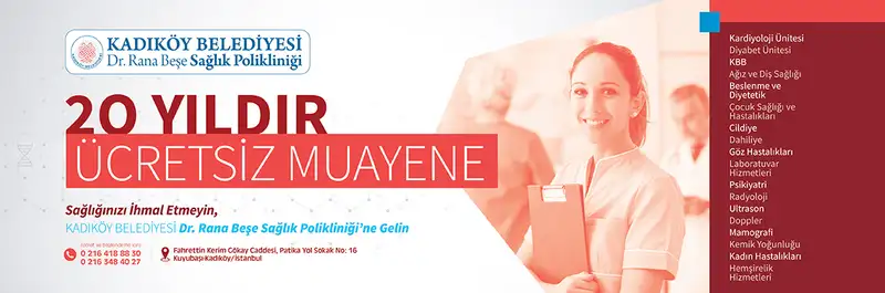 Kadıköy Belediyesi Dr. Rana Beşe Sağlık Polikinliği