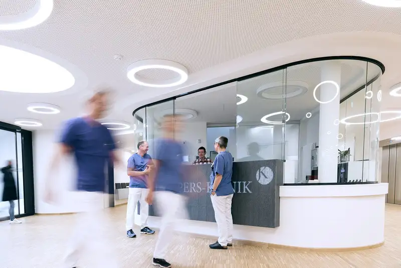 Patientenaufnahme Karl-Jaspers-Klinik